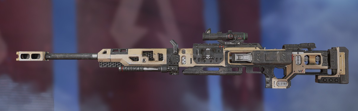 Apex Legends' Kraber with standard skin